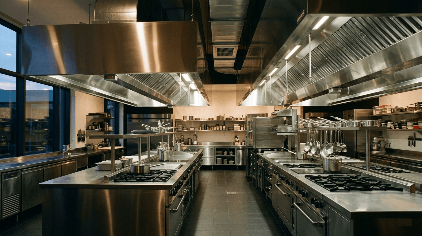 Kitchen after Urban Simple cleaning